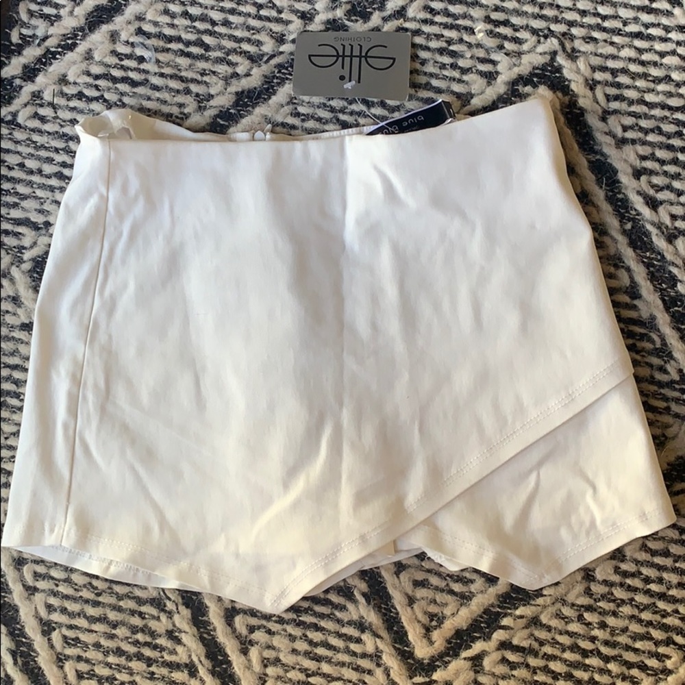 White Skort